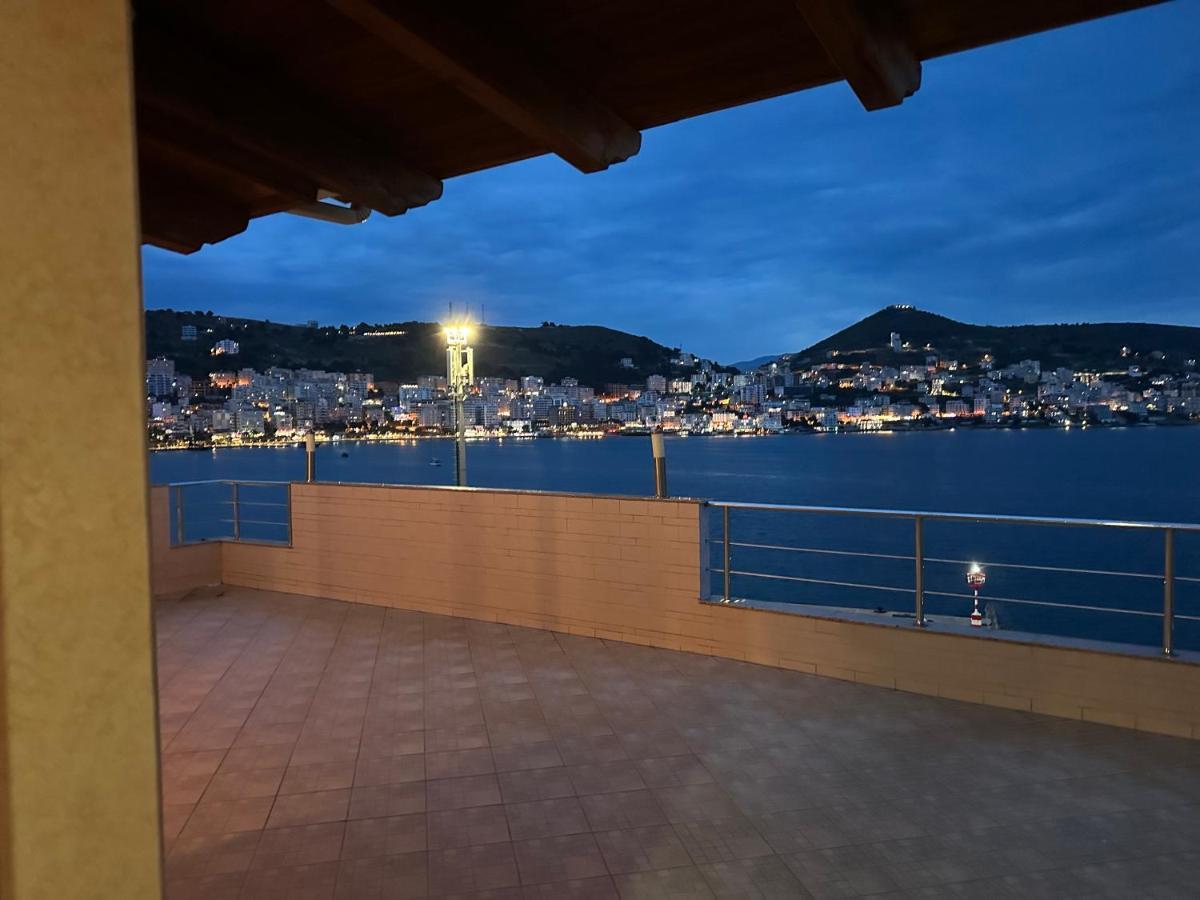 Ferienwohnung Penthouse Sea View Sarandë Exterior foto